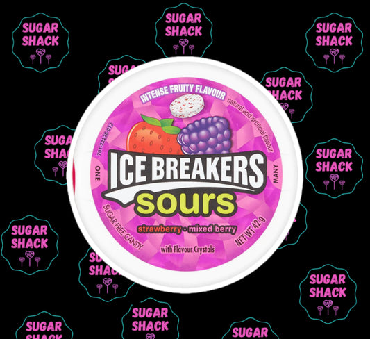 Ice Breaker Sours Strawberry & Wild Berry