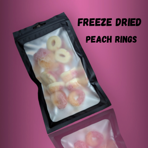 Peach Rings Freeze Dried