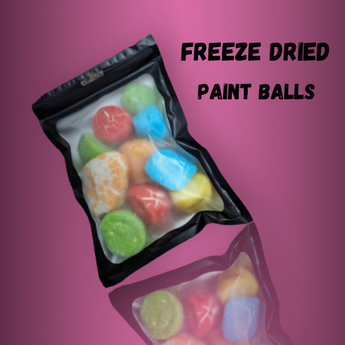 Paint Ball Freeze Dried