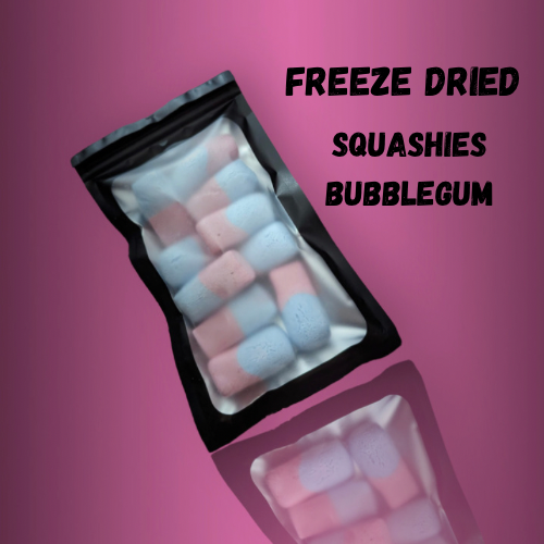 Squashies Bubblegum Freeze Dried